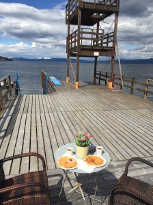 vafler på Sjøbadet